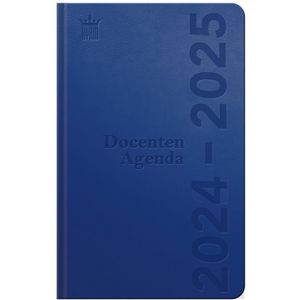 Ryam | Docenten agenda DeLuxe | 2024/2025 | Genaaid gebonden | 15 x 20 cm | 12 mnd | Blauw |