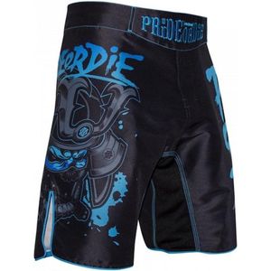 PRiDE of DiE Fight Short Ronin Black Blue Kies hier uw maat: M - Jeans Maat 32