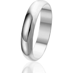 Montebello Ring Mariage - 925 Zilver Gerhod.- Trouw - 4mm - Maat 62-19.8mm