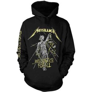 Metallica Hoodie/trui -M- And Justice For All Tracks Zwart