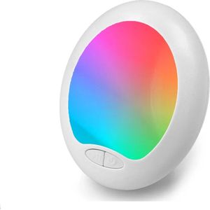 7 Kleuren Nachtlampje Stopcontact Stekkerlamp - Moodlight - Voor Kinderen / Volwassenen - Automatisch Kleurenwissel