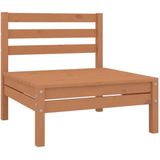 vidaXL - 10-delige - Loungeset - massief - grenenhout - honingbruin