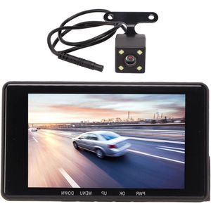 Dash Camera 3 Camera DVR - 4 Inch IPS Touchscreen - 170 Graden - Nachtzicht Auto Camera .