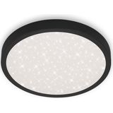 Briloner Leuchten RUNA - LED plafondlamp - 3071- 015 - 24W - 3000 lm - neutraal wit 4000K - sterrenhemel-effect - IP20 - 25.000 uren - Ø38 x 5 cm