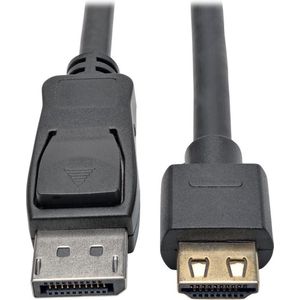Tripp-Lite P582-012-HD-V2A DisplayPort 1.2a to HDMI Active Adapter Cable with Gripping HDMI Plug, HDMI 2.0, HDCP 2.2, 4K x 2K @ 60 Hz (M/M), 12 ft. TrippLite