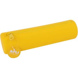 Apli Etui siliconen fluor geel - 21,5 cm