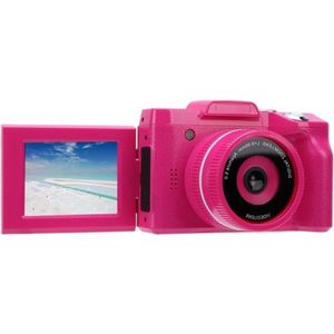 Digitale Camera FHD 16MP 1080P 24 Inch LCD-klapscherm 16x Zoom Anti-shake Draagbare Vlogcamera voor Schoolreizen Groeirecord