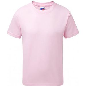 Russell Kinderen/Kinderen Slank T-Shirt met korte mouwen (Snoepjesroze)