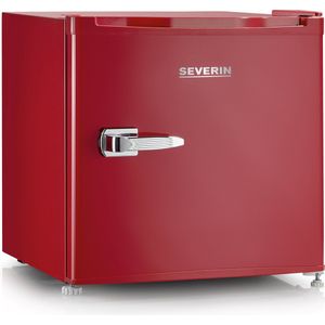 Severin GB 8881 - Mini koelkast - mini vriezer - minibar - retro - rood