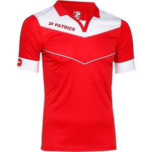 Patrick Power Shirt Korte Mouw Kinderen - Rood / Zwart | Maat: 9/10