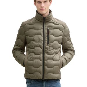 Tom Tailor - Tussendoor jas - Heren - 2XL-56 - Olijf - Polyester - 1044089