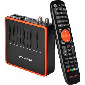 GT Media Iptv Box – Iptv Ontvanger 4K/8KUltra HD – Hoge Kwaliteit – Bluetooth – Met Giftbox– Wifi – Met Afstandsbediening - HDMI