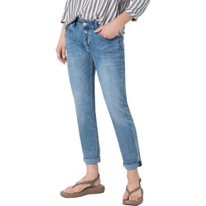TIMEZONE Dames Jeans SLIM NALITZ 7/8 slim Fit Blauw Volwassenen