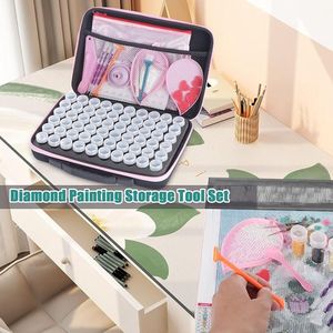 diamond painting storage box - diamantborduurwerk, doos voor doe-het-zelf handwerk 60