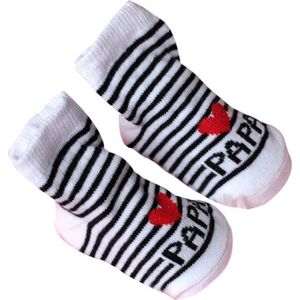 babysokjes | I love papa | sokken | papa | newborn