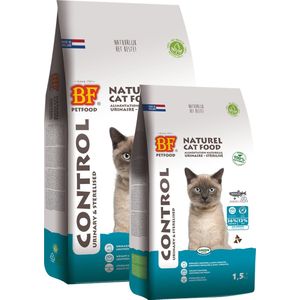 BF Petfood Kattenvoer Premium Control Urinewegen - Gesteriliseerd 2 x 10 kg