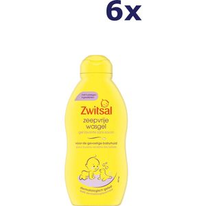 6x Zwitsal Wasgel – Zeepvrij 200 ml