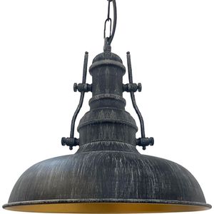 Bamyum Hanglamp Nota Ø31 cm, Koperkleur Vintage Hanglamp Eettafel Woonkamer, Hanglamp Industrieel Stijl