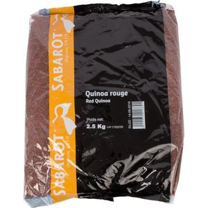 Sabarot Quinoa rood BIO - Zak 2,5 kilo