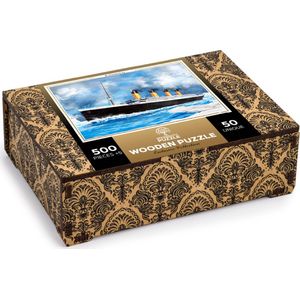 Wooden City Puzzel: TITANIC 505/50, in hout, 8+