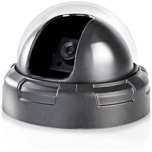 Nedis DUMCD10BK Dummy Beveiligingscamera Dome Ip44 Zwart