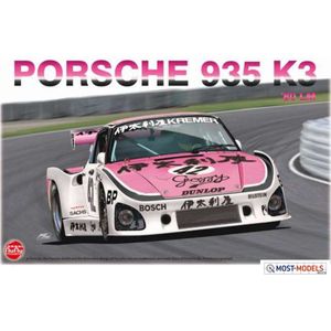 1:24 NuNu 24029 Porsche Kremer 935 K3 - 24 Hours Le Mans 1980 Plastic Modelbouwpakket