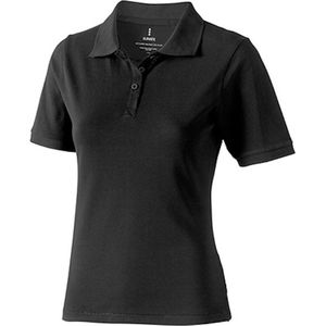 Ladies' Calgary Polo met korte mouwen Antraciet - S