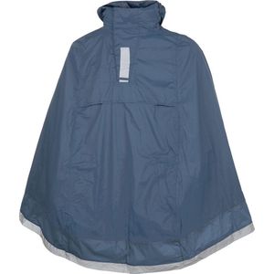 Tucano Urbano Regenponcho Garibaldina Plus Polyester Blauw Maat Xs/m