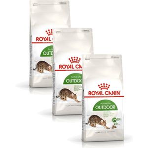 Royal Canin Fhn Outdoor - Kattenvoer - 3 x 2 kg