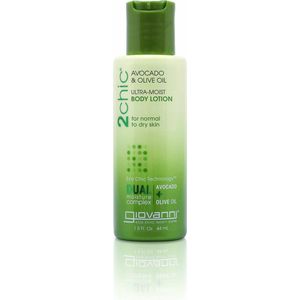 Giovanni Cosmetics - 2chic® Ultra-Moist Body Lotion with Avocado & Olive Oil (Travel) 44 ml