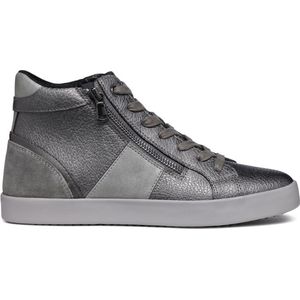 GEOX D BLOMIEE Dames Veterschoenen - DK GREY - Maat 36