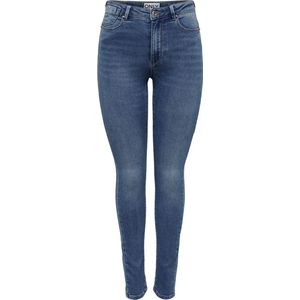 Only Jeans Onlforever High Hw Skinny Jogg Dnm 15263736 Medium Blue Denim Dames Maat - W25 X L32