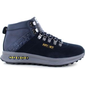 Napapijri - Slate Suede Boot - Herenschoenen Leder - 46 - Blauw