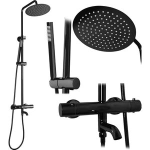Rea Lungo Regendouche Zwart 117cm