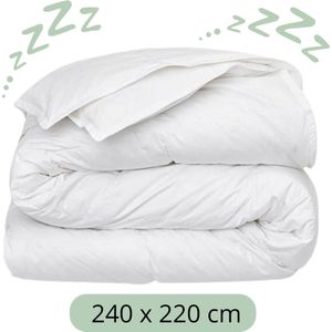 Sleeps Micro 4 Seizoenen Dekbed - Hotelkwaliteit - 240x220 cm - Anti Allergie - Comfort & Ademend - Lits-Jumeaux - Zomerdekbed & Winterdekbed