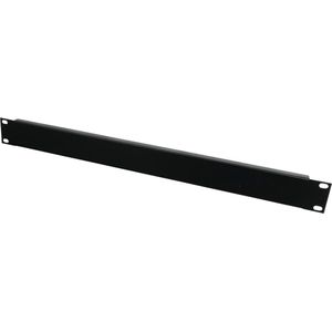 OMNITRONIC Front Panel Z-19U-shaped, steel,black 1U