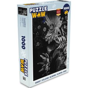 Puzzel Boeket - Stilleven - Bloemen - Planten - Rood - Legpuzzel - Puzzel 1000 stukjes volwassenen