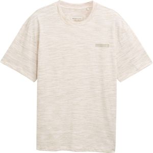 Tom Tailor T-shirt Relax Fit T Shirt Met Print 1045035xx12 37595 Mannen Maat - S