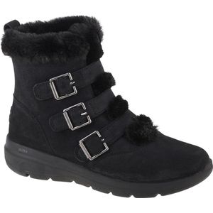 Skechers Glacial Ultra - Buckle Up 144154-BBK, Vrouwen, Zwart, Laarzen, maat: 38