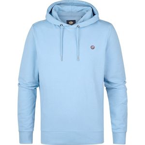 Petrol Industries - Heren Comfortabele Hoodie Driftwood - Blauw - Maat M