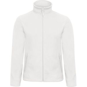 Fleecevest 'ID.501 Micro Fleece Full Zip' Maat S Wit