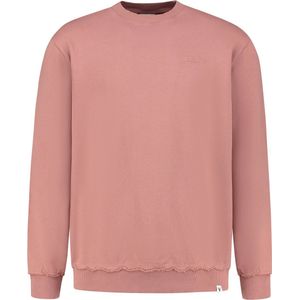 Purewhite - Heren Regular Fit Sweater - Paars - Maat XXL