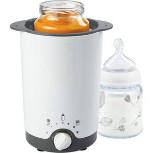 Flessenverwarmer - Flesverwarmer - Draagbaar - 3 in 1 - Voor glazen en flessen - Veilig en voorzichtig verwarmen - Ontdooien en warm houden