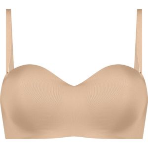 Hunkemöller Dames Lingerie Voorgevormde strapless beugel-bh Smooth - Beige - maat B75