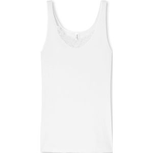 SCHIESSER selected! premium singlet (1-pack) - dames hemd wit - Maat: 42