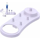 Houder geschikt voor Oral-B Tandenborstel– Opzetborstelhouder - Tandenborstelorganiser – houder voor 2 tandenborstels – houder voor 4 opzetborstels – houder voor Oral-B oplader