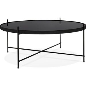 Maysun - Salontafel - ELIZE BIG - Zwart Ø83x35cm