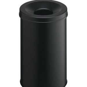 Durable Safe vuilnisbak - 60 liter - Zwart - Brandveilig