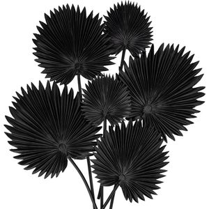 Goodivery ® Zesdelige Set Tropische Kunstplanten met Flexibele Stelen voor Decoratie