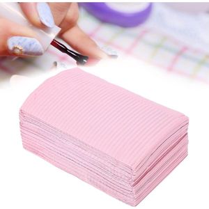 125 stuks wegwerp waterdichte zachte nagelkunst placemats - voor professionele en beginners manicure, tattoo onderleggers, waterschaal, wikkeltafel.